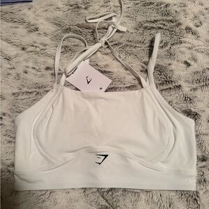Gymshark White Women's Sports Bra